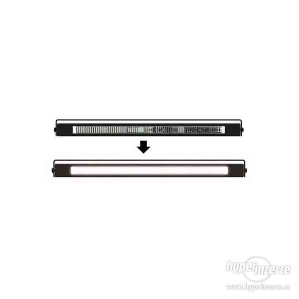 LED denné / pozičné svetlá s optickou trubicou, 210mm, ECE - foto 1