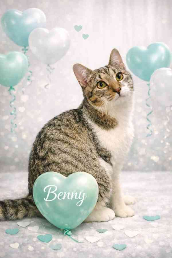 BENNY - kotě, 5 měsíců  - foto 1