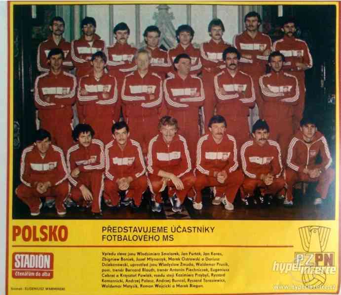 Polsko - fotbal - čtenářům do alba 1986 - foto 1