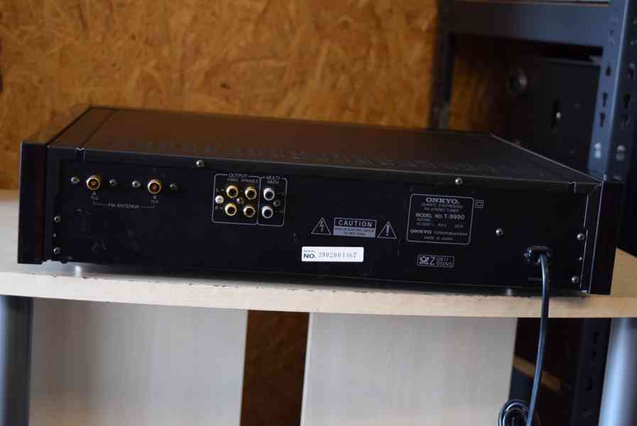 ONKYO T-9990 ŠPIČKOVÝ HIEND TOP MODEL STEREO TUNER - foto 8