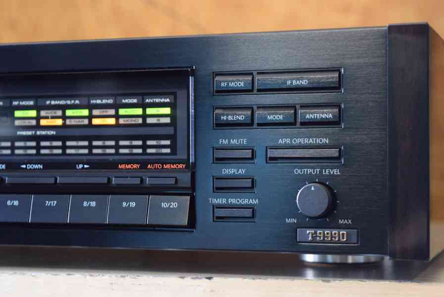 ONKYO T-9990 ŠPIČKOVÝ HIEND TOP MODEL STEREO TUNER - foto 4