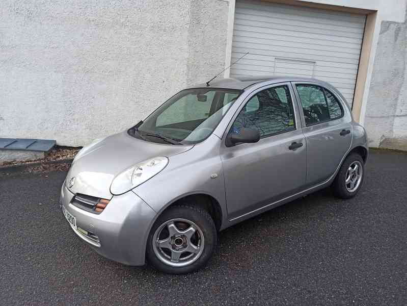 NISSAN MICRA 1,0i 16V, r.03, 120000km-GARANCE,SERVO,PŮVOD ČR - foto 1