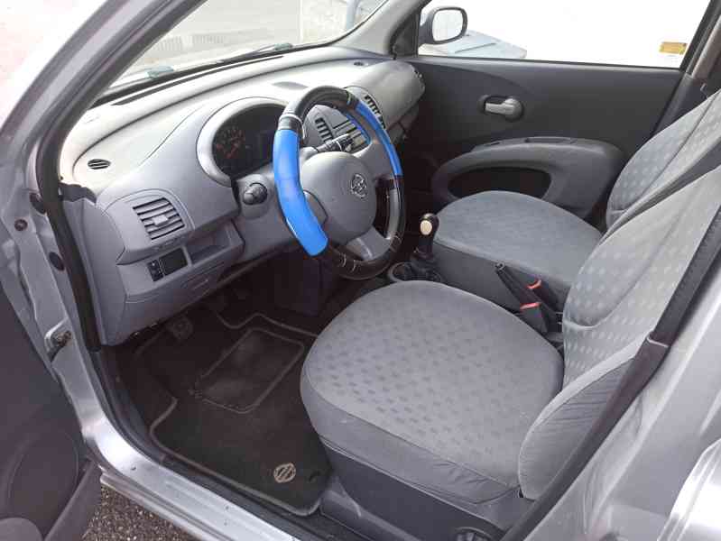 NISSAN MICRA 1,0i 16V, r.03, 120000km-GARANCE,SERVO,PŮVOD ČR - foto 5
