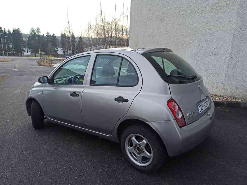NISSAN MICRA 1,0i 16V, r.03, 120000km-GARANCE,SERVO,PŮVOD ČR - foto 2