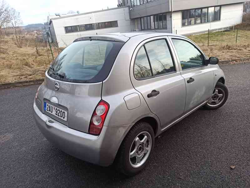 NISSAN MICRA 1,0i 16V, r.03, 120000km-GARANCE,SERVO,PŮVOD ČR - foto 3