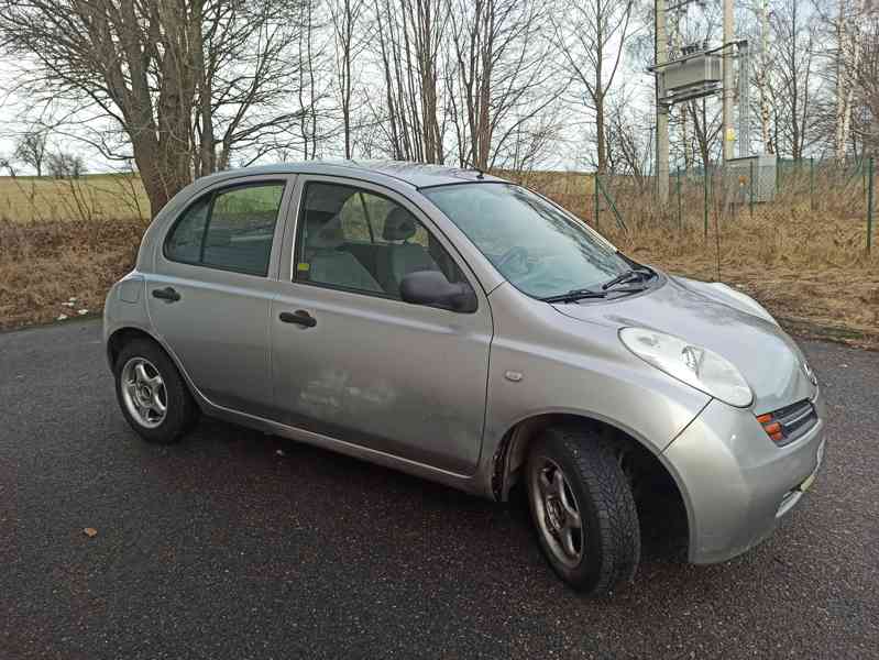 NISSAN MICRA 1,0i 16V, r.03, 120000km-GARANCE,SERVO,PŮVOD ČR - foto 4
