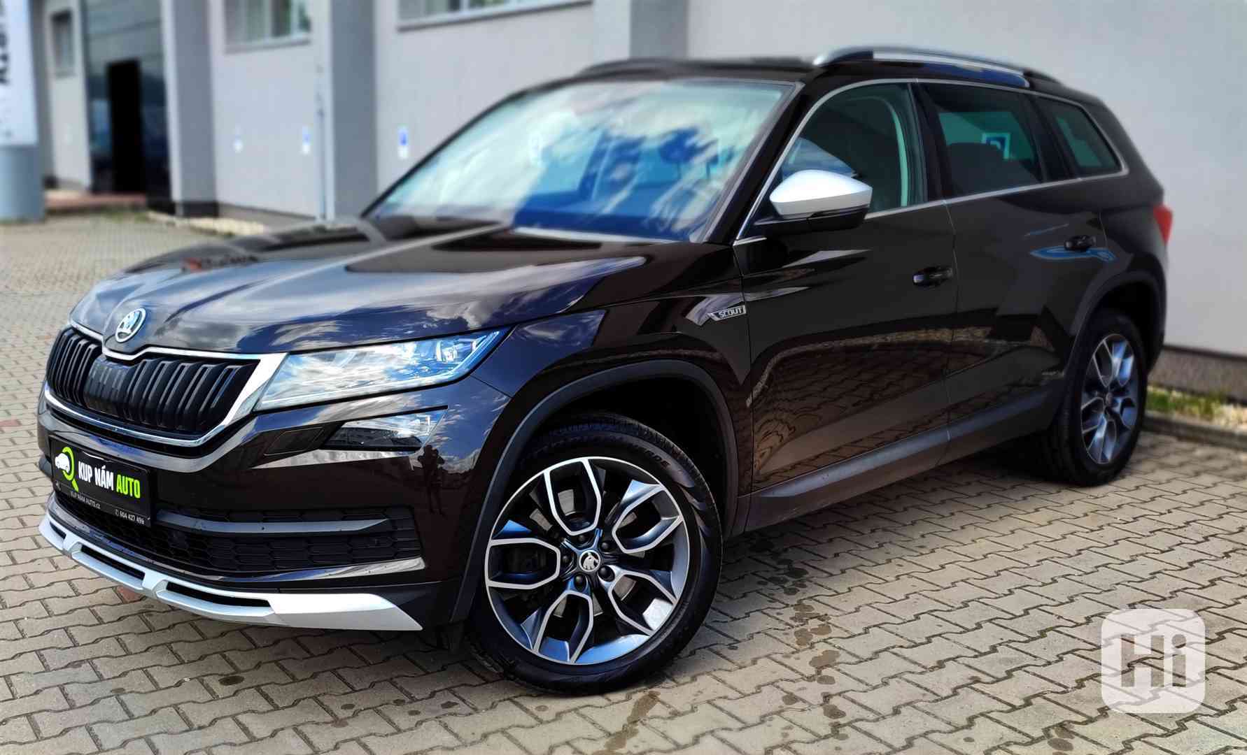 ŠKODA KODIAQ SCOUT 4X4 2.0 TDI 140KW, DSG, 2019, 1.MAJ, DPH - foto 1
