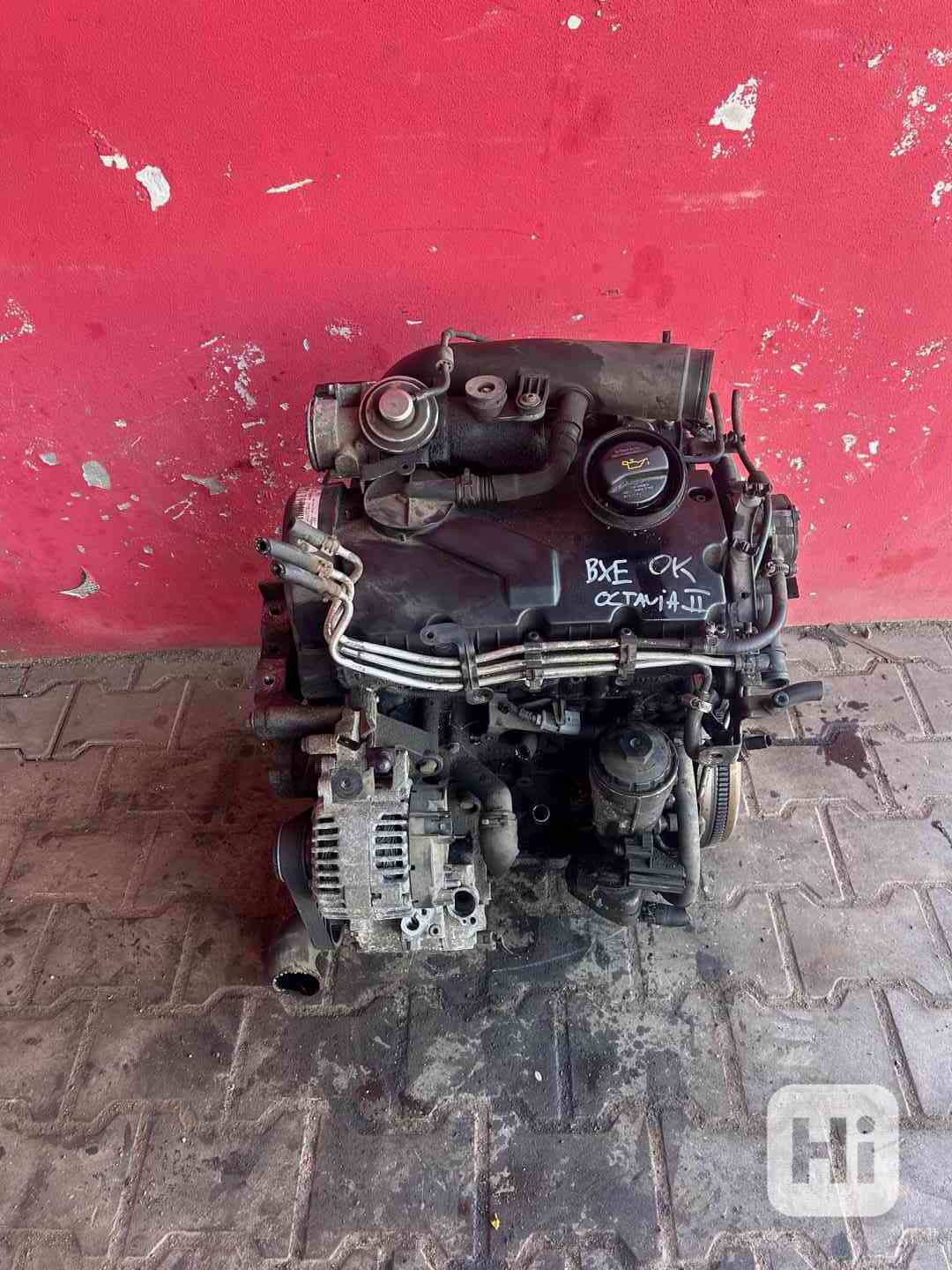 Motor 1,9TDI 77 KW Škoda Octavia typ BXE kompletní - foto 1