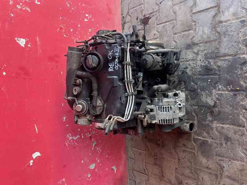 Motor 1,9TDI 77 KW Škoda Octavia typ BXE kompletní - foto 1