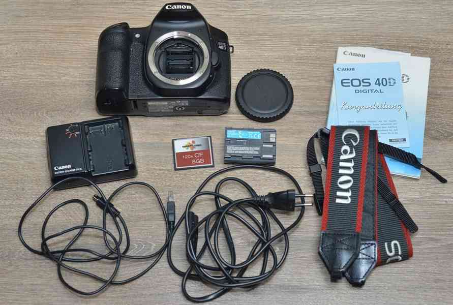 Canon EOS 40D **10,1Mp CMOS*Live View* 15000 Exp. - foto 3