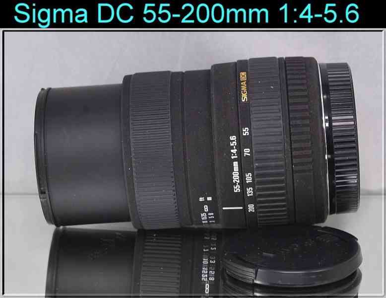 pro Canon - Sigma DC 55-200mm 1:4-5.6 *APS-C - foto 1
