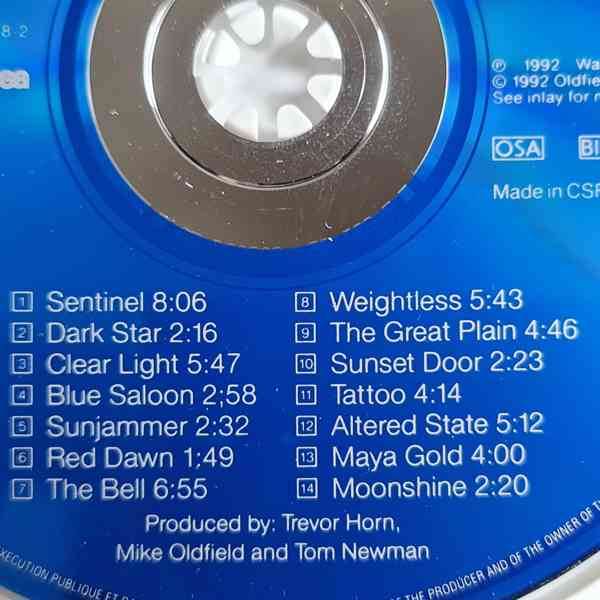 CD - MIKE OLDFIELD / Tubular Bells II. - foto 2