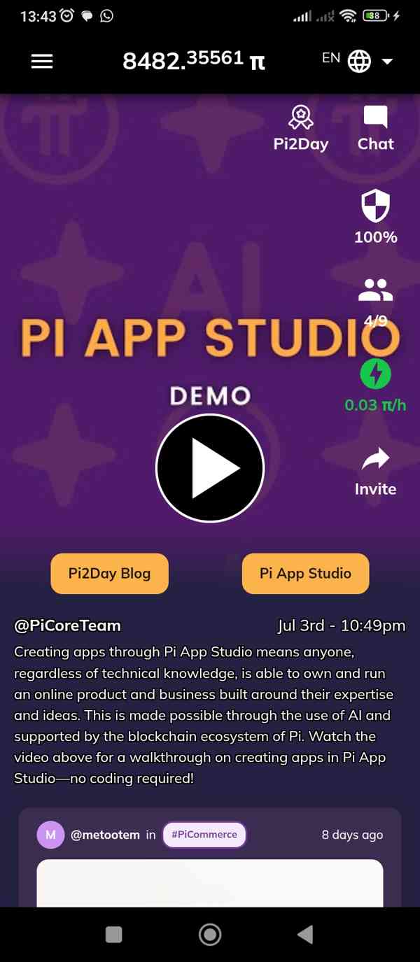 PI Network aplikace + peněženka - foto 2