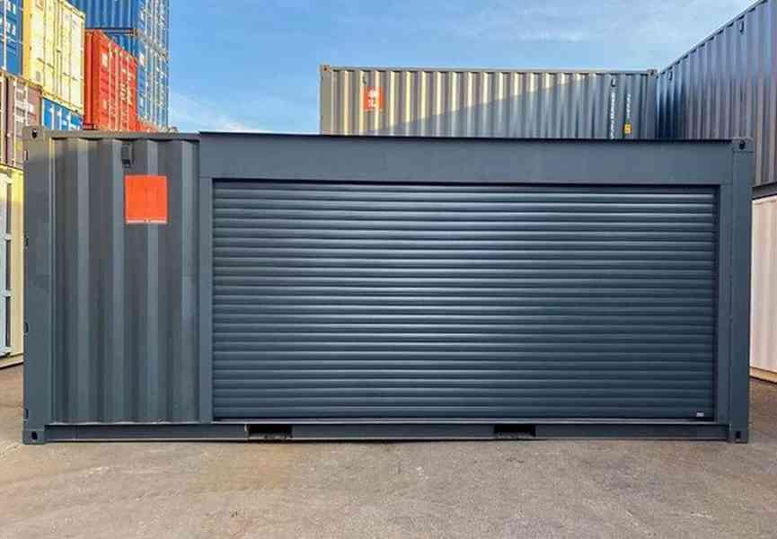 Prodejní stojan pro přepravní kontejnery o délce 20 stop s r - foto 3