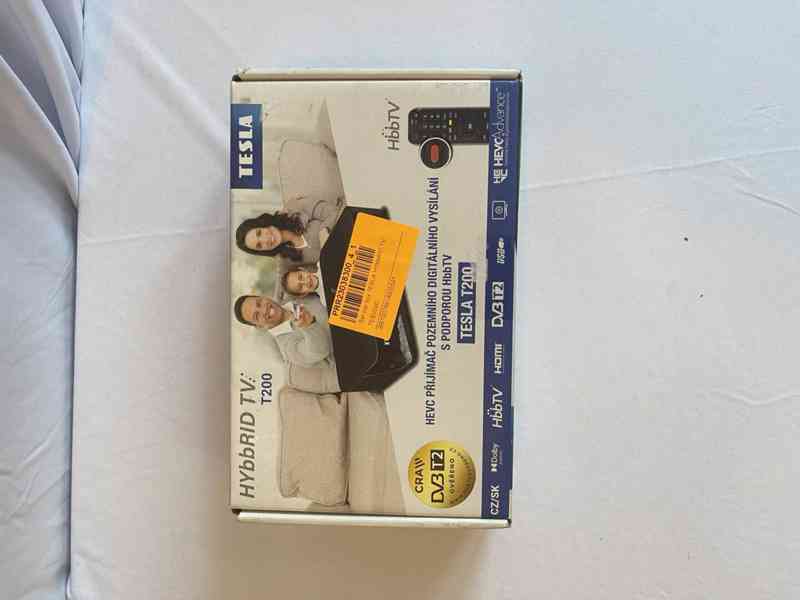 TESLA HYbbRID TV T200 DVB-T2 HbbTV set-top box - netestováno - foto 1