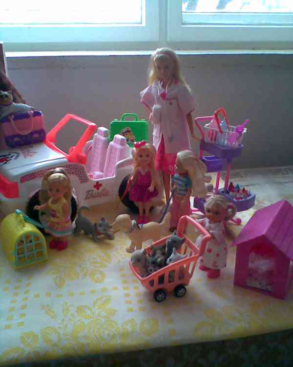 Barbie veterina se zvířátky - foto 16