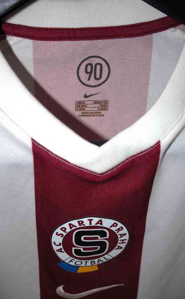 Venkovní dres AC Sparta Praha 2005-2007 v zánovním stavu! - foto 2