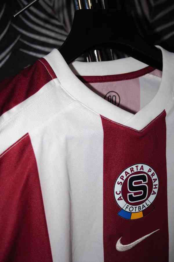 Venkovní dres AC Sparta Praha 2005-2007 v zánovním stavu! - foto 4