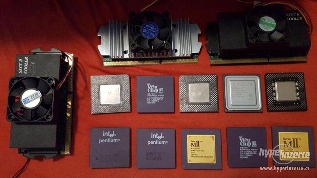 Zbierka retro CPU procesorov - foto 1