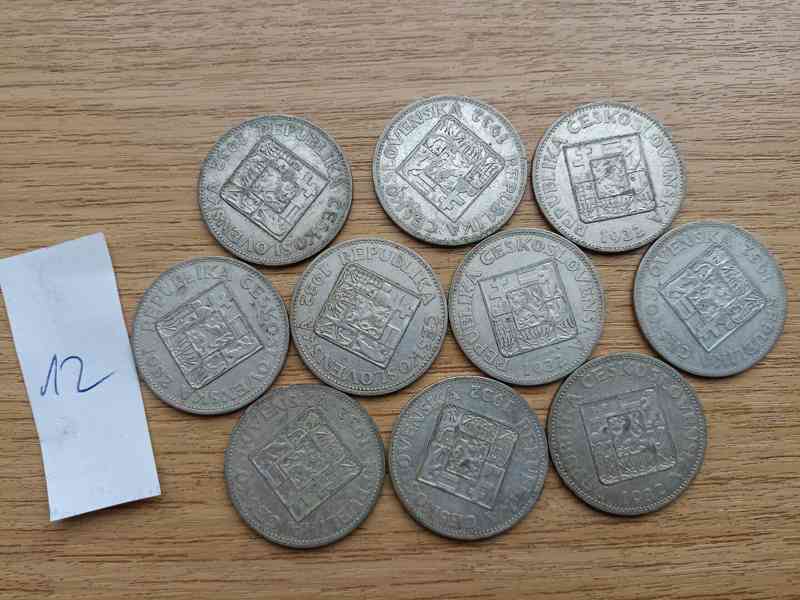 Sady 10 ks mincí 10 Kč 1930–1932 – stříbrné! - foto 2