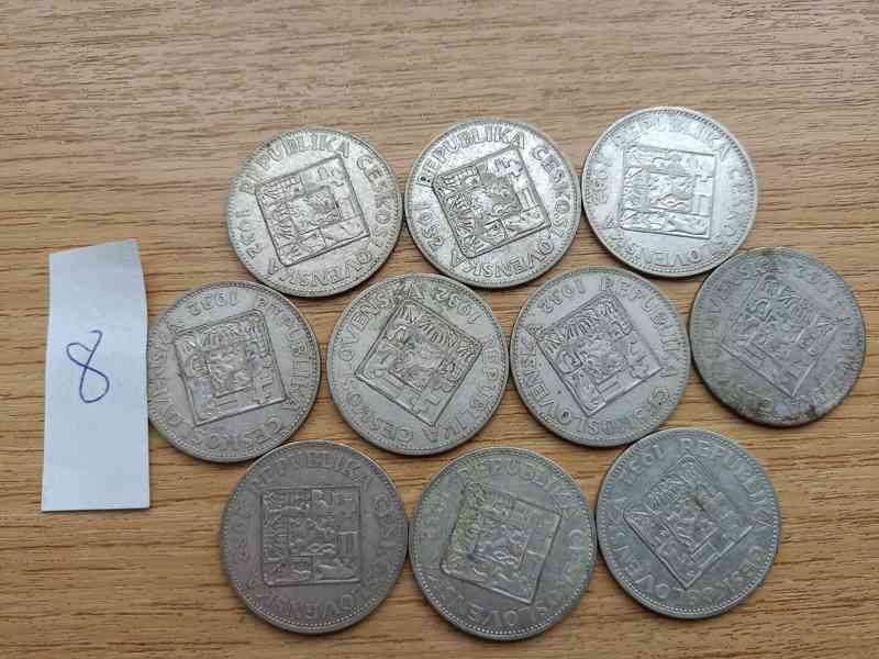 Sady 10 ks mincí 10 Kč 1930–1932 – stříbrné! - foto 8