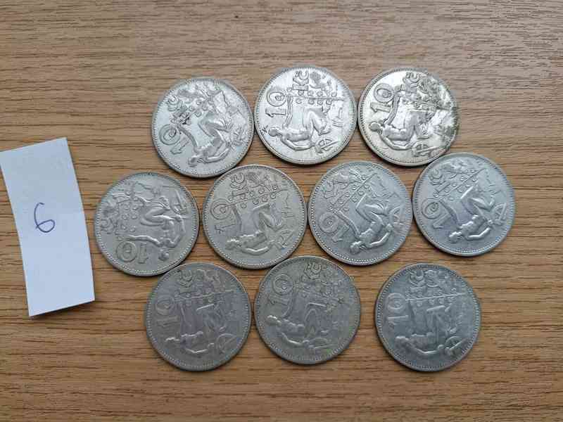Sady 10 ks mincí 10 Kč 1930–1932 – stříbrné! - foto 13