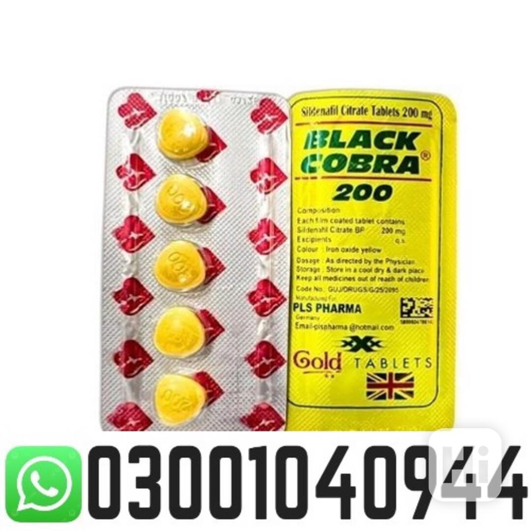 Black Cobra 200mg Tablets in Pakistan @ 0300.1040944 - foto 1