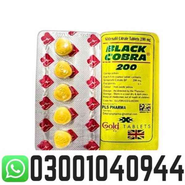 Black Cobra 200mg Tablets in Pakistan @ 0300.1040944 - foto 1