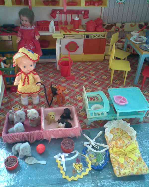 Retro zařízený domeček - foto 5