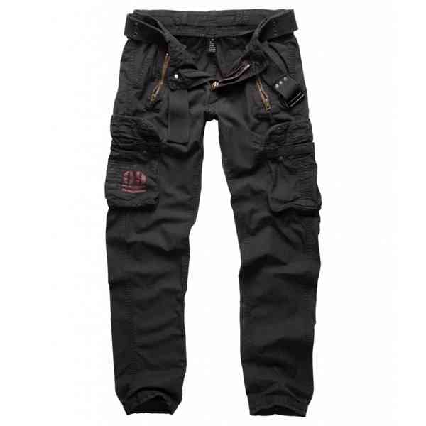 Kalhoty Surplus Royal Traveller Slimmy - černé - foto 2