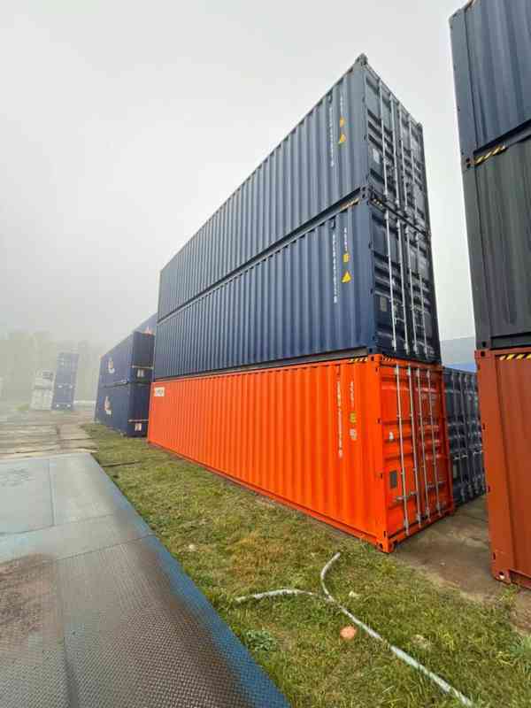 Nový lodní kontejner rv 2023 / 2024  one way dv 20" HC 40" - foto 11