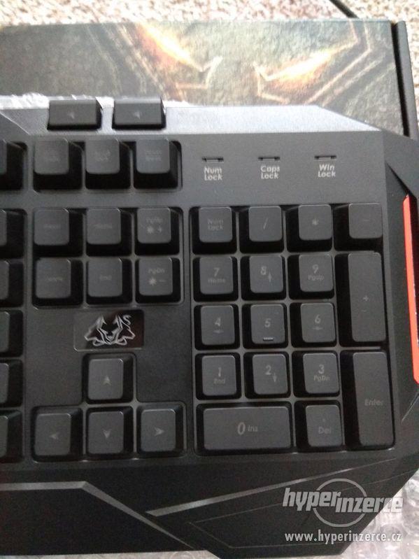 Nová herní klávesnice ASUS Cerberus v orig. balení - foto 6