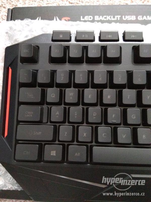 Nová herní klávesnice ASUS Cerberus v orig. balení - foto 8