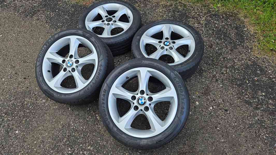 Alu kola originál BMW 17" s pneu Goodyear – 5x120  Cena: 7 9 - foto 3