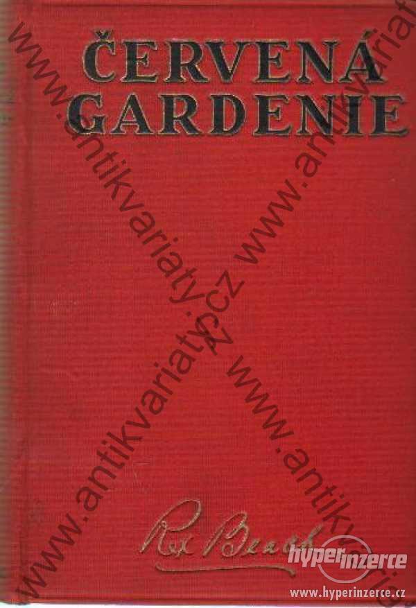 Červená gardenie - foto 1