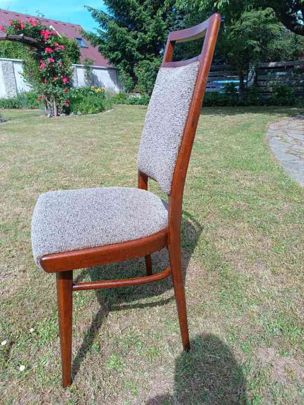 Prodám velice elegantní soupravu vysokých židlí 6ks. - foto 3