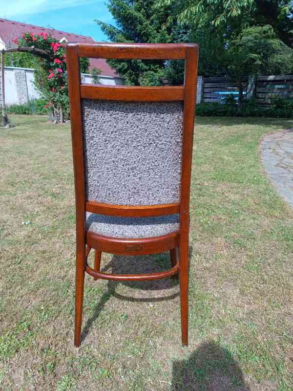 Prodám velice elegantní soupravu vysokých židlí 6ks. - foto 2