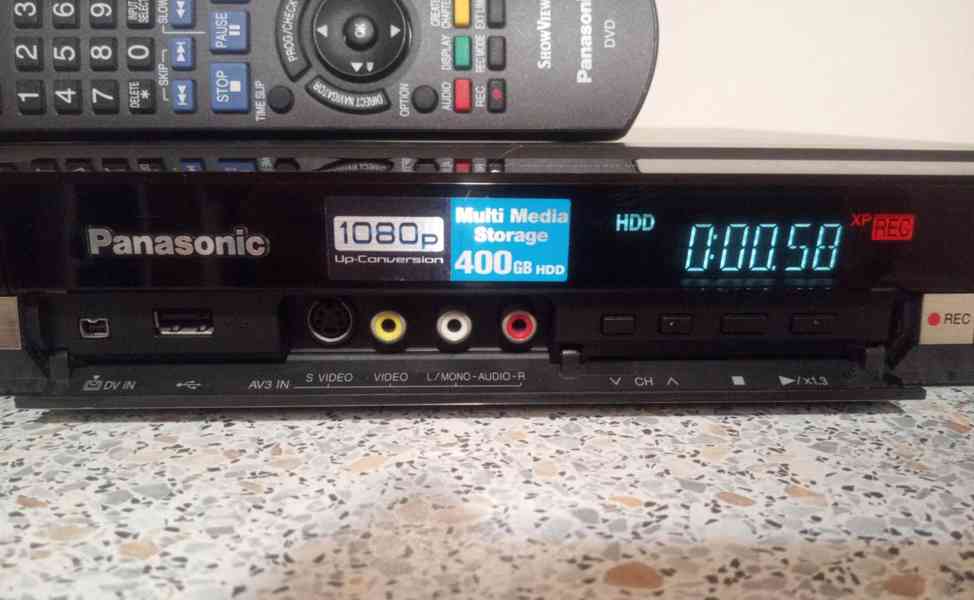 📀Panasonic DMR-EH770 - 400GB Hdd, USB, Hdmi - foto 2