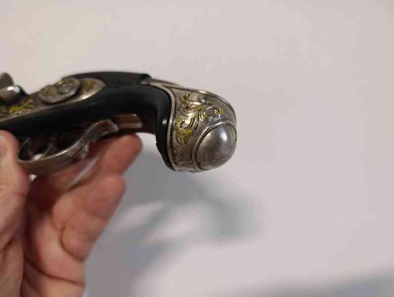 Křesadlová pistole - Replika - Gonzales  - foto 6