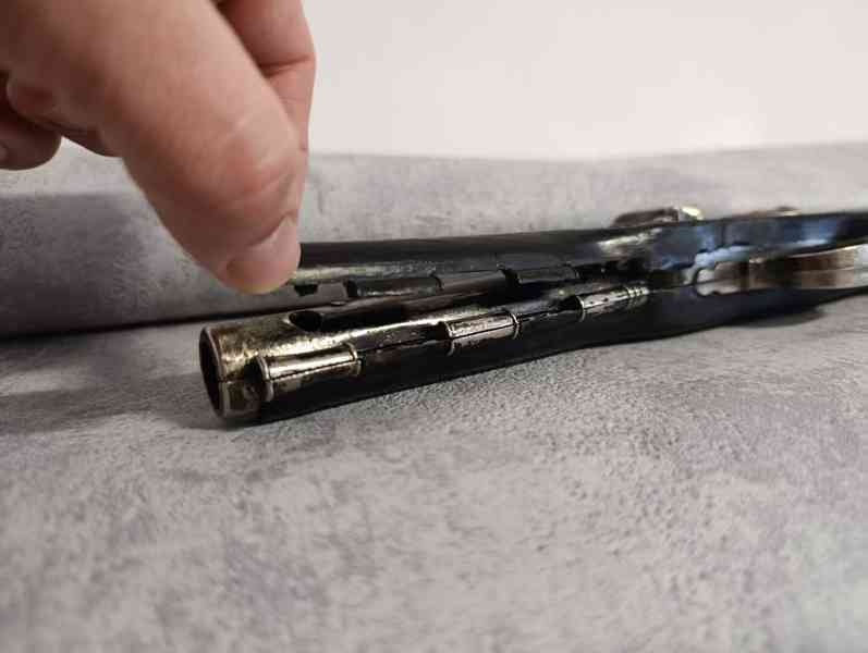 Křesadlová pistole - Replika - Gonzales  - foto 11