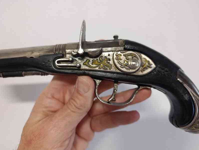 Křesadlová pistole - Replika - Gonzales  - foto 4