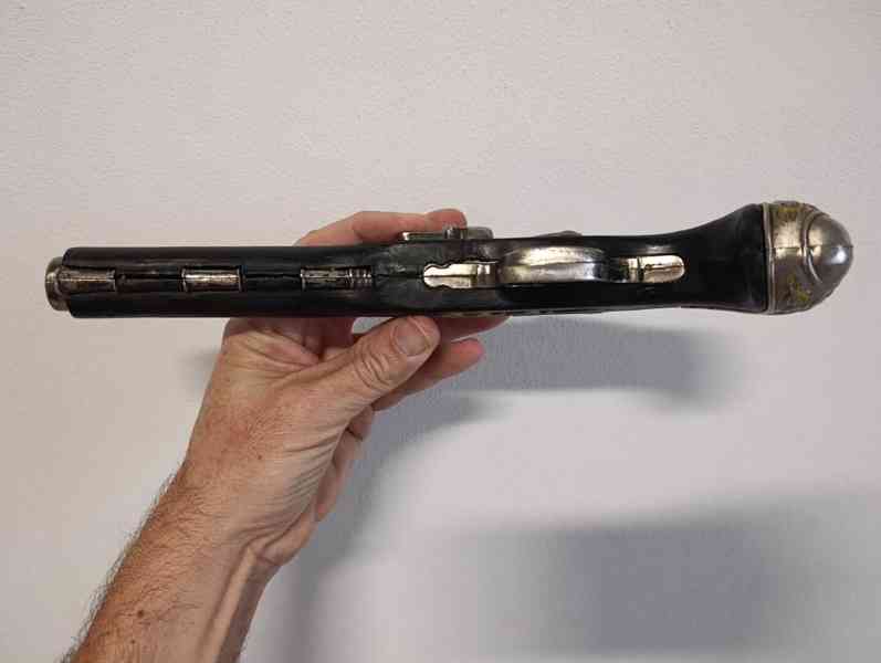 Křesadlová pistole - Replika - Gonzales  - foto 9