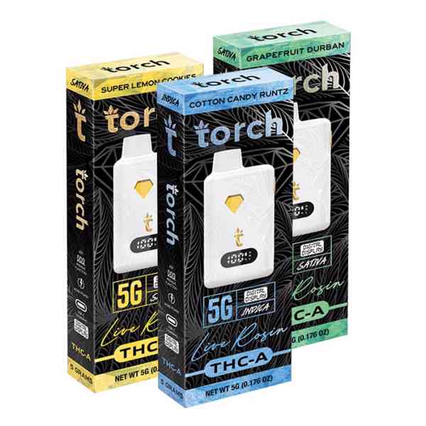 Torch LiveRosinTHC Blend 5G Disposable Karachi 03000291543 - foto 1