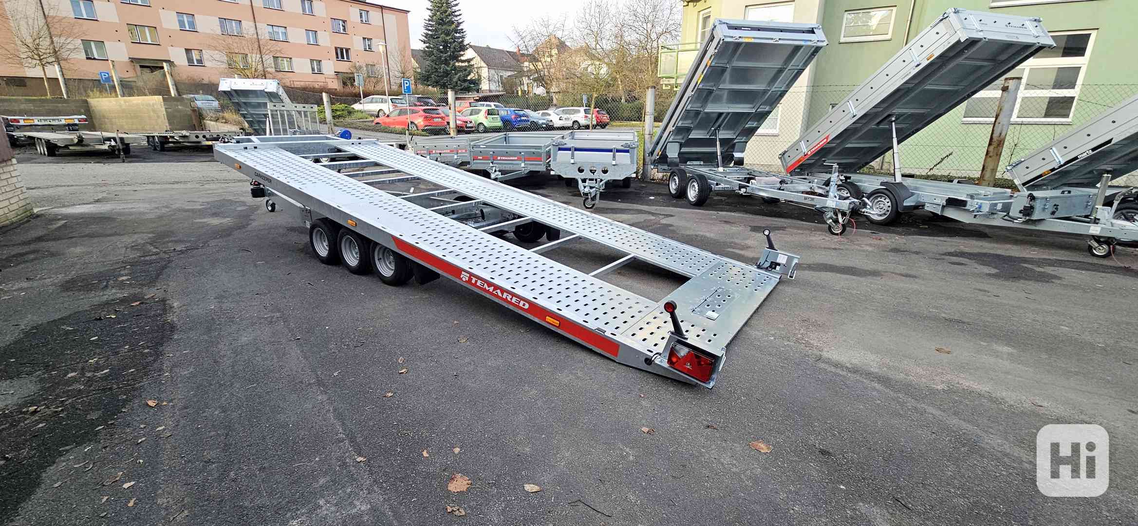Hydraulicky sklopný autopřepravník - 3500kg - foto 1