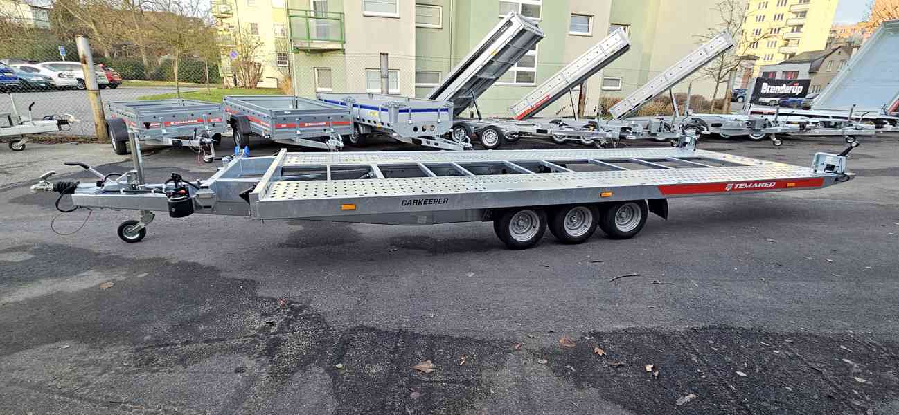 Hydraulicky sklopný autopřepravník - 3500kg - foto 3