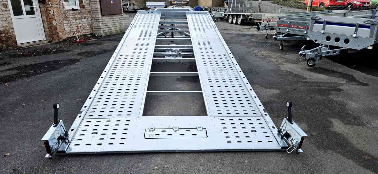 Hydraulicky sklopný autopřepravník - 3500kg - foto 5