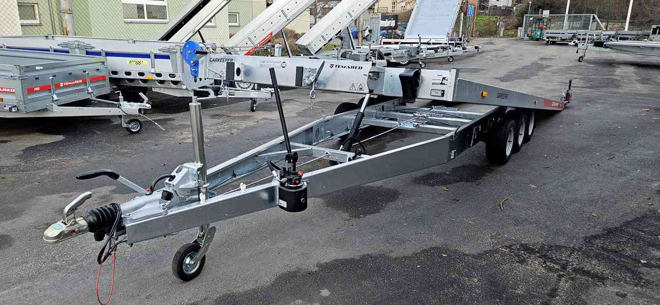 Hydraulicky sklopný autopřepravník - 3500kg - foto 6