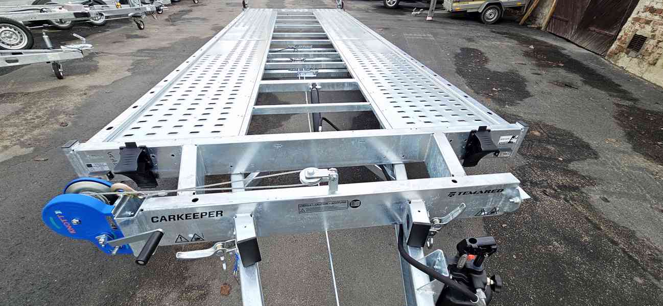 Hydraulicky sklopný autopřepravník - 3500kg - foto 7