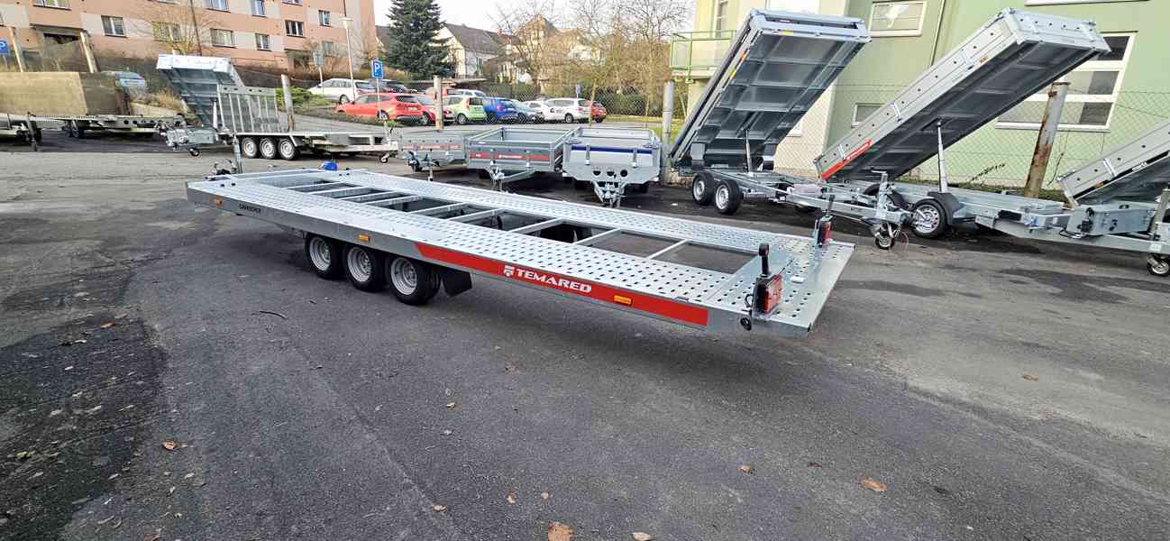 Hydraulicky sklopný autopřepravník - 3500kg - foto 4