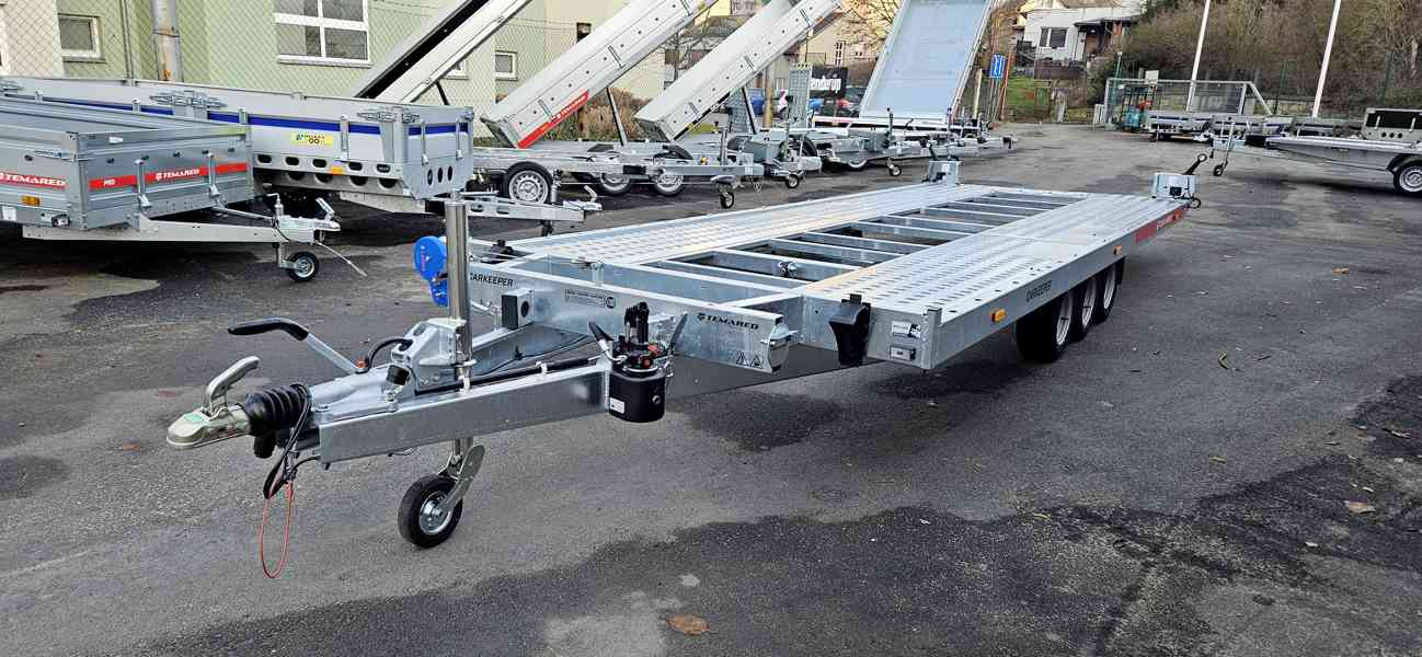 Hydraulicky sklopný autopřepravník - 3500kg - foto 2